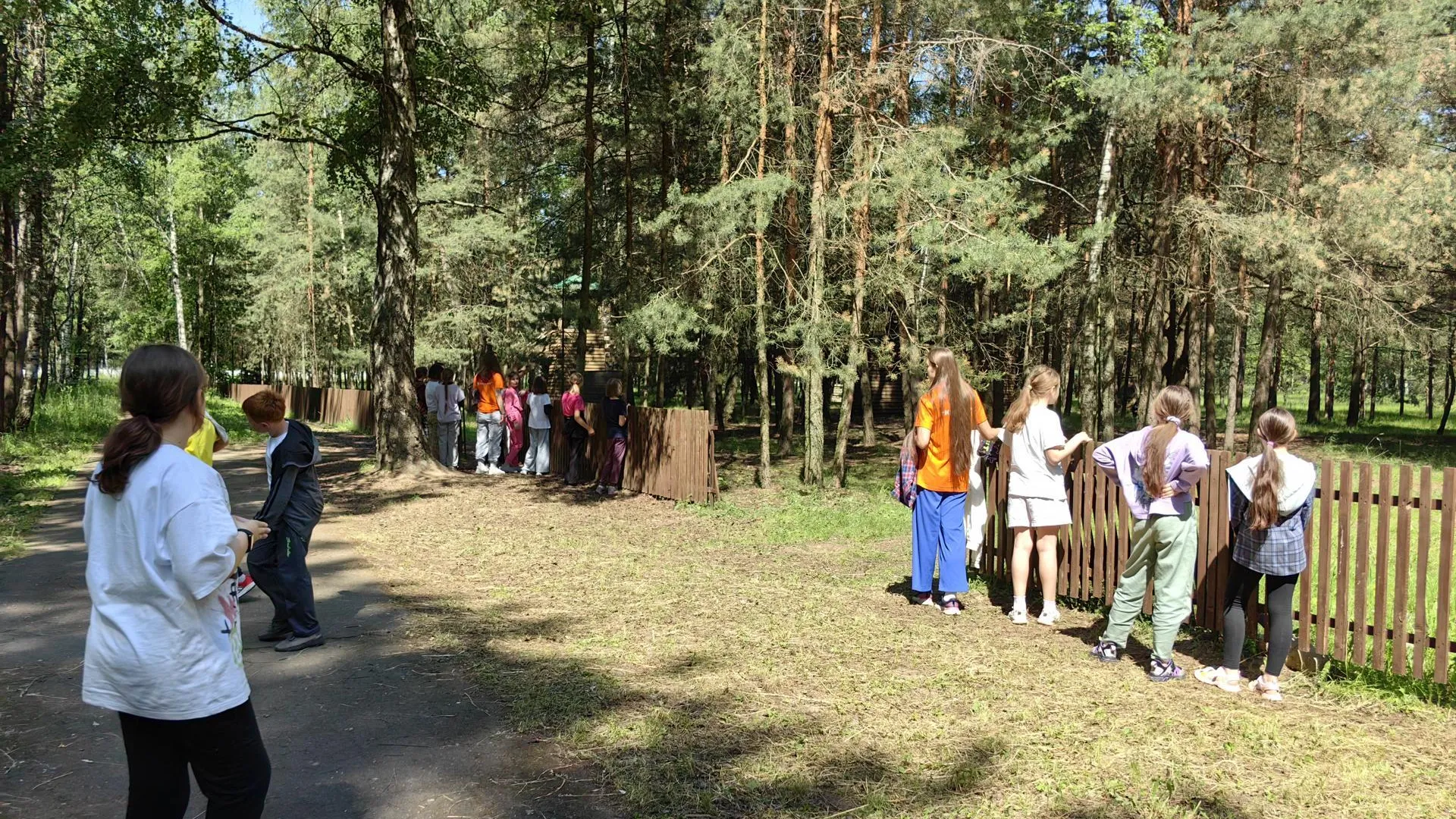 Командная игра завоевала популярность у отдыхающих в щелковском лагере «Юнармеец»