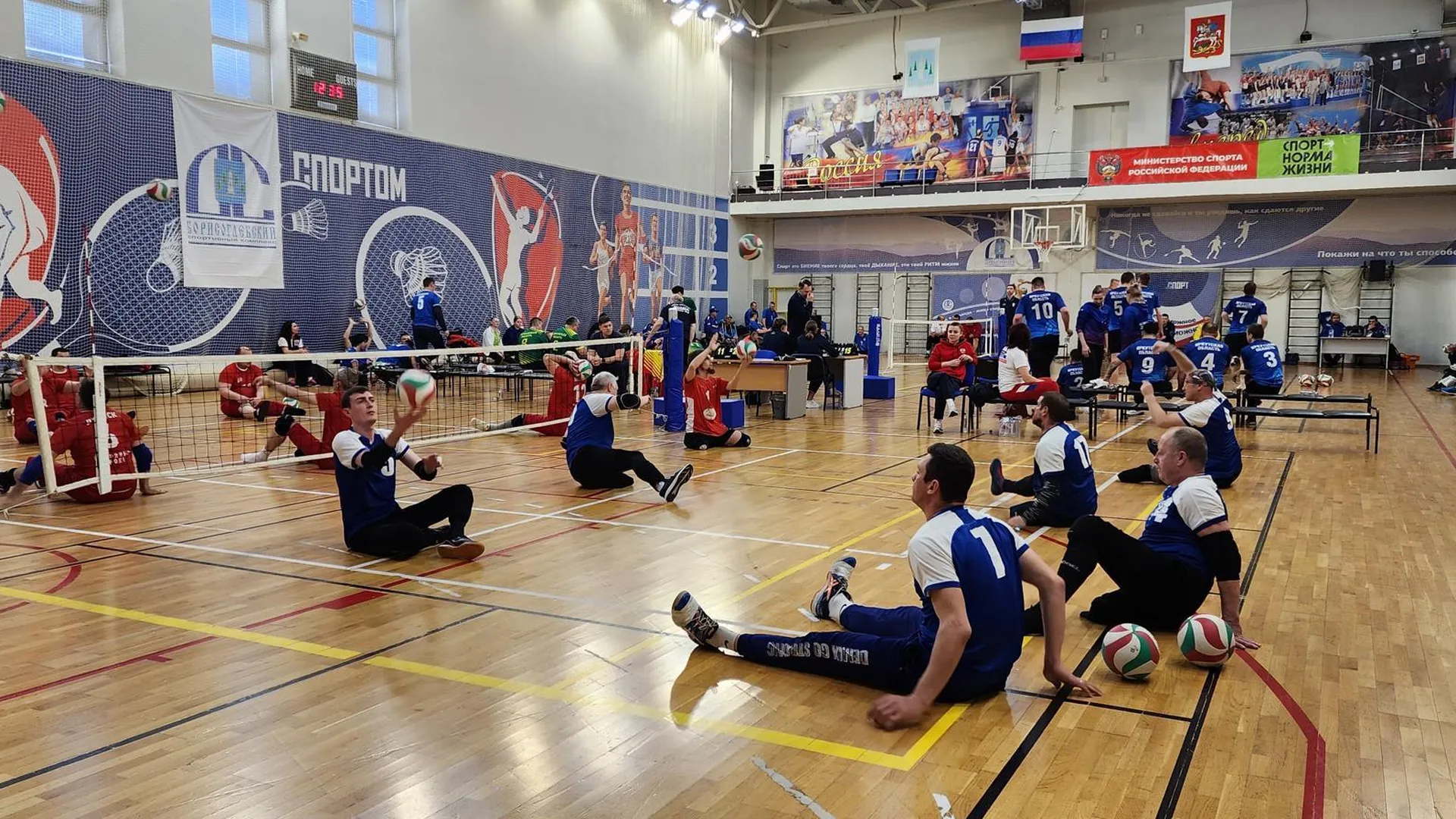 В Раменском проходит Кубок России по волейболу сидя