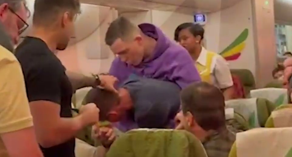 Mash: пьяный россиянин избил пассажиров на рейсе авиакомпании Ethiopian Airlines