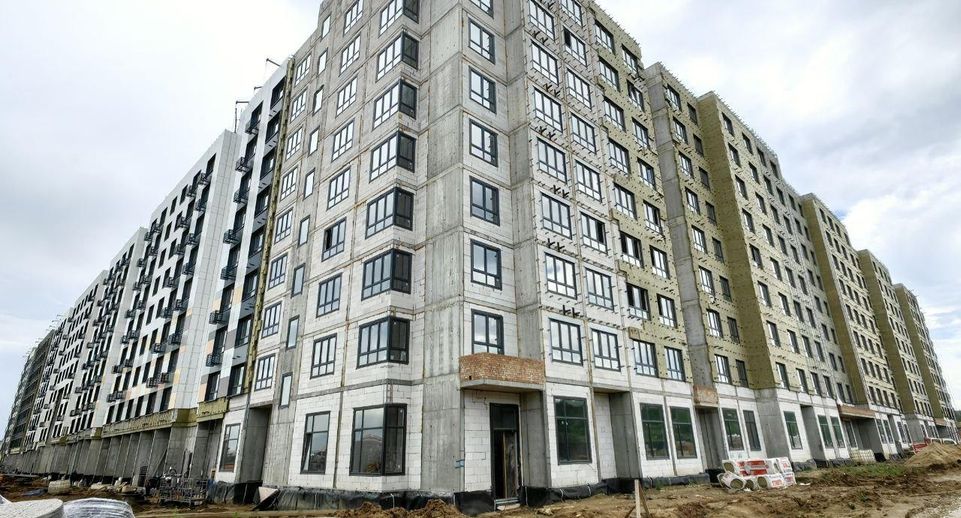 Жилой комплекс «Ново-Молоково» Ленинского округа достроят к концу 2024 года