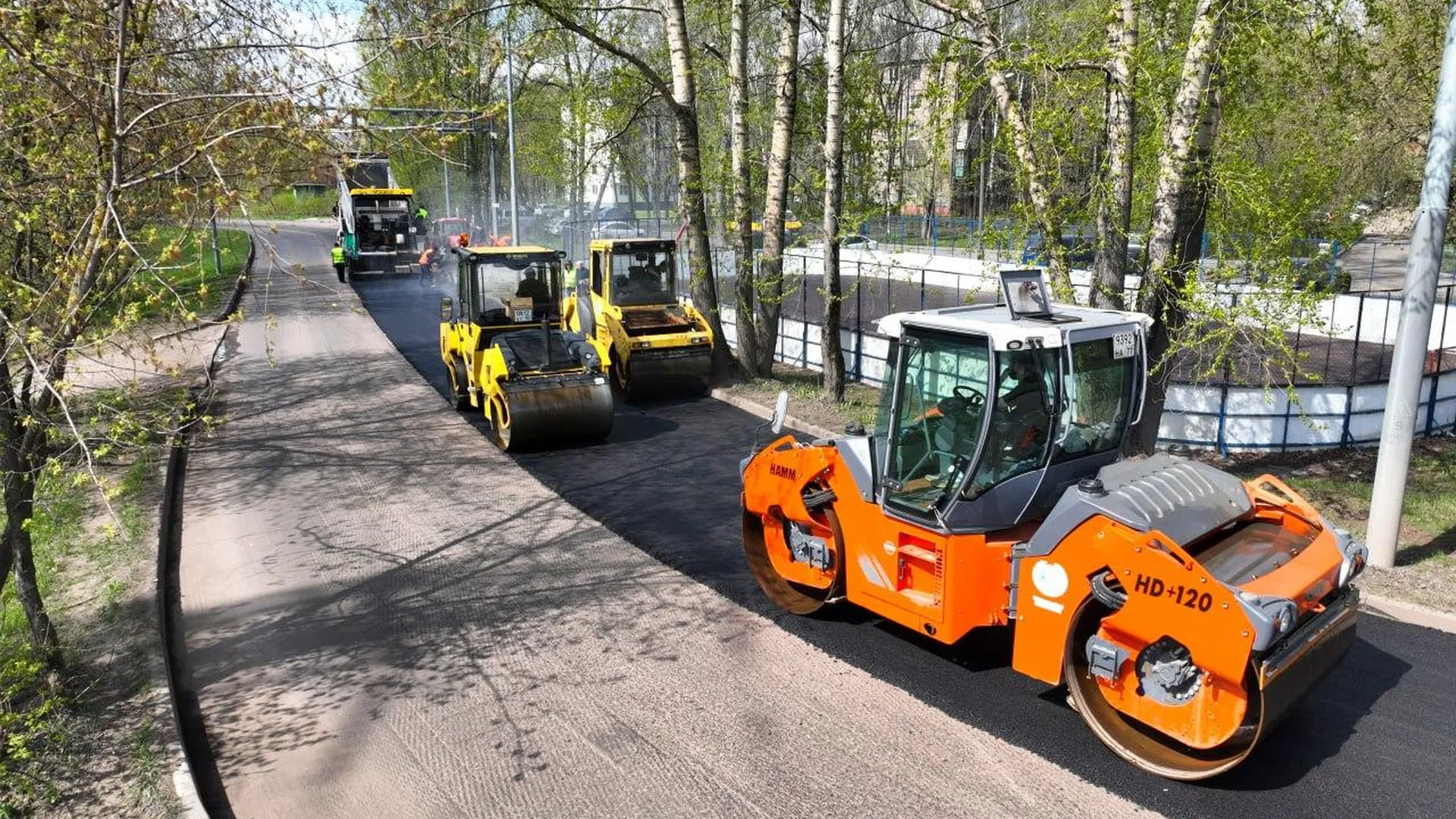 В Люберцах с начала сезона отремонтировали 5 участков автомобильных дорог
