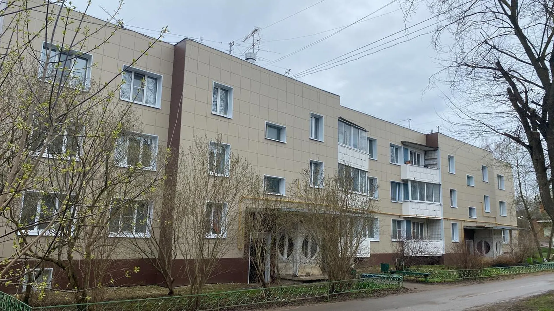 В Дмитрове завершили капремонт многоквартирного дома