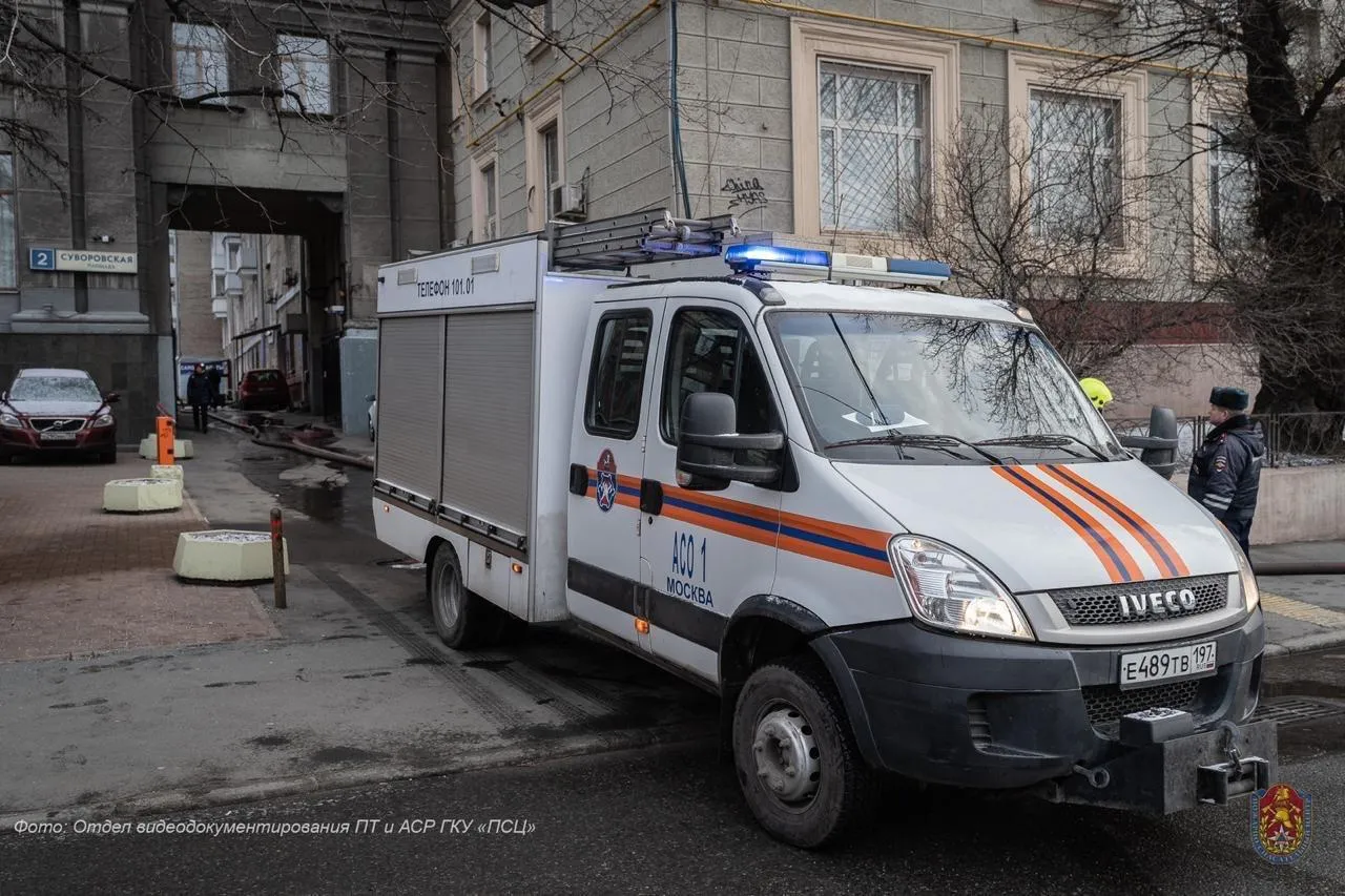пресс-служба департамента гражданской обороны, ЧС и пожарной безопасности Москвы