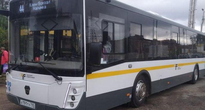 В Клин поступило еще два новых автобуса для пассажирских перевозок