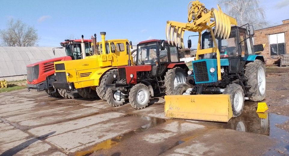 15 тракторов предприятия Ступина успешно прошли техосмотр
