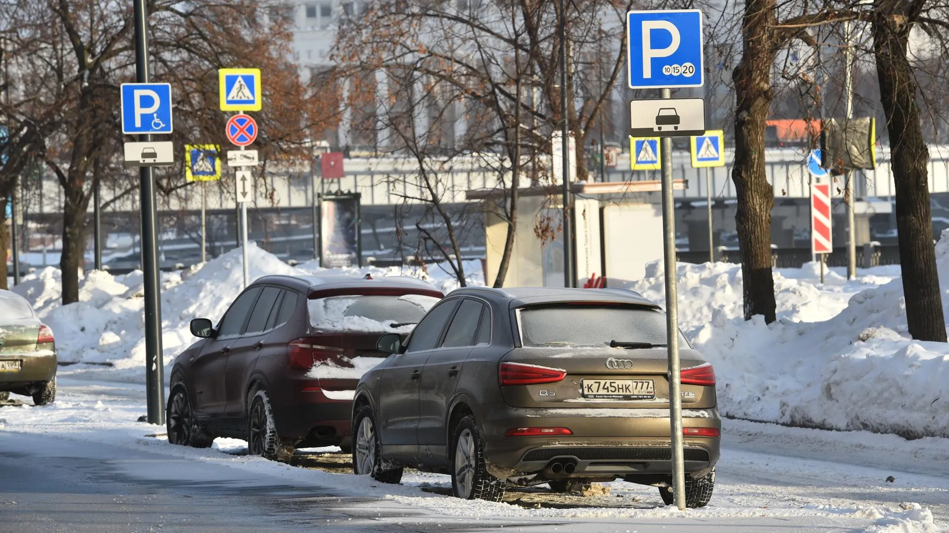 Незаконную парковку большегрузов пресекут по ряду адресов в Домодедове