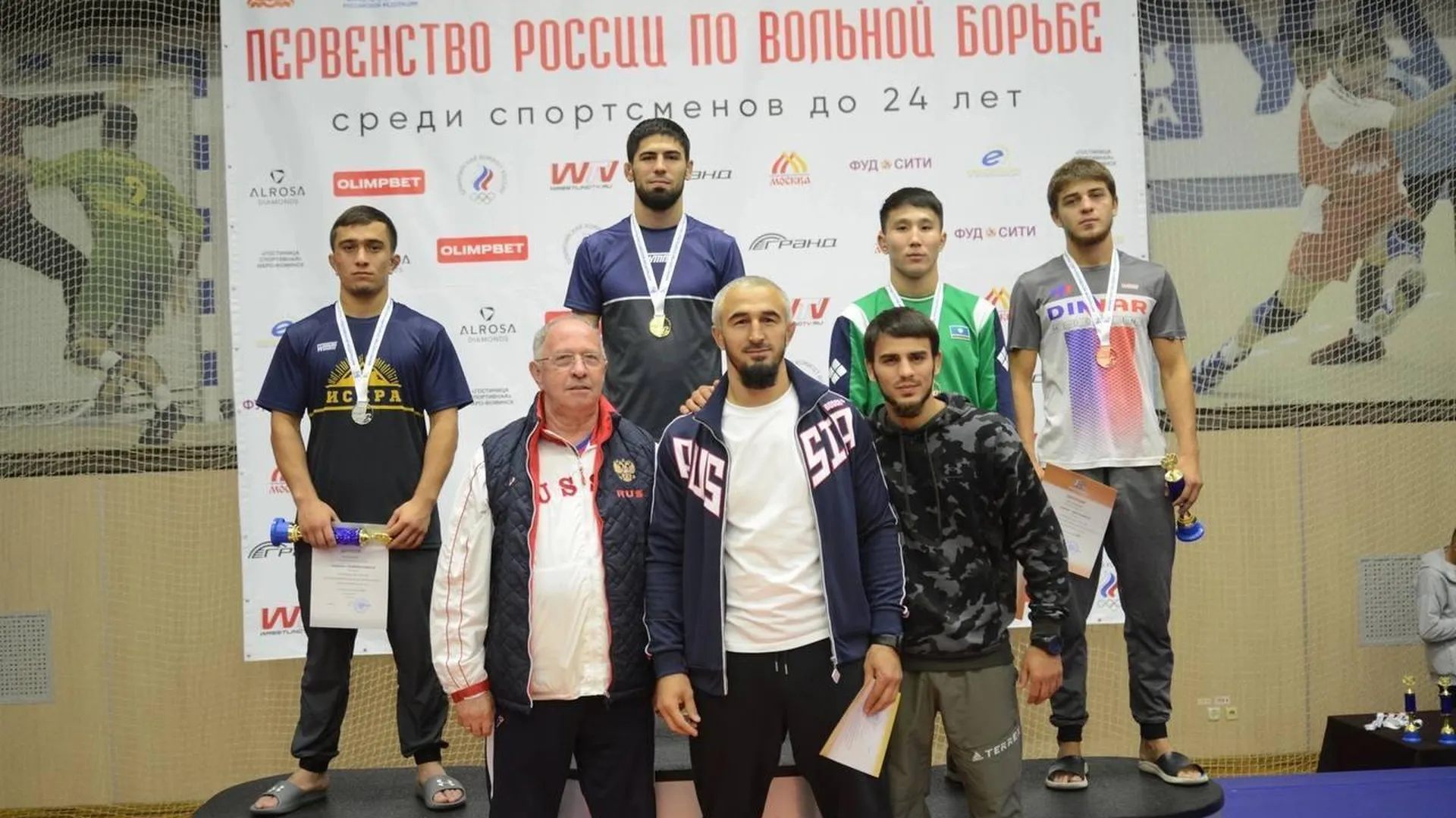 Представители Подмосковья завоевали медали на первенстве России по вольной борьбе