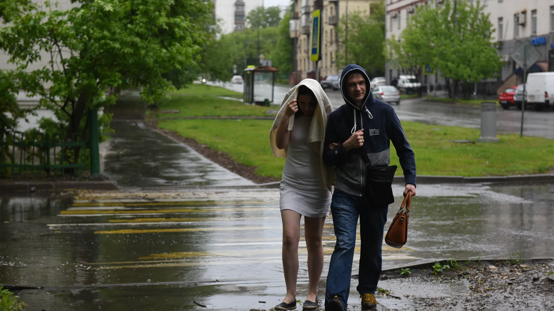 В Московском регионе на 21 мая объявили «желтый» уровень опасности из-за грозы