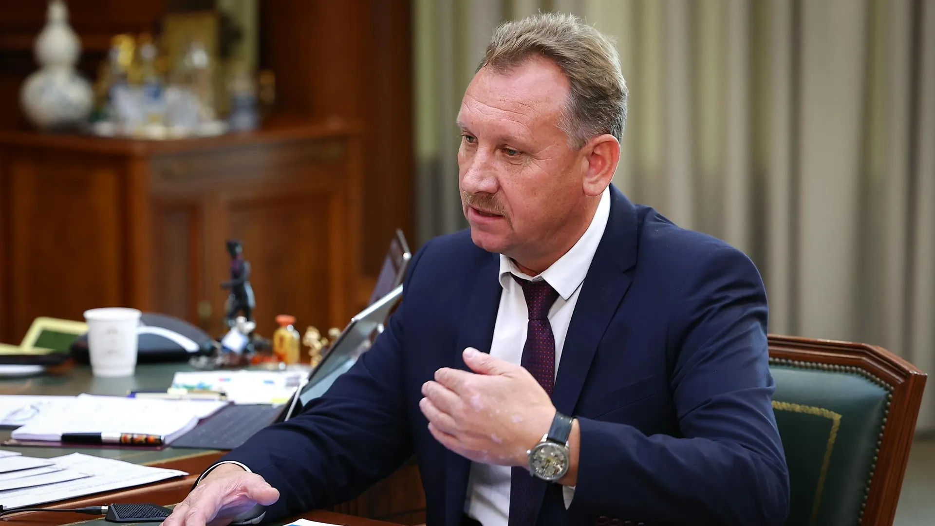 Глава Зарайска рассказал губернатору Подмосковья о переменах в сфере здравоохранения