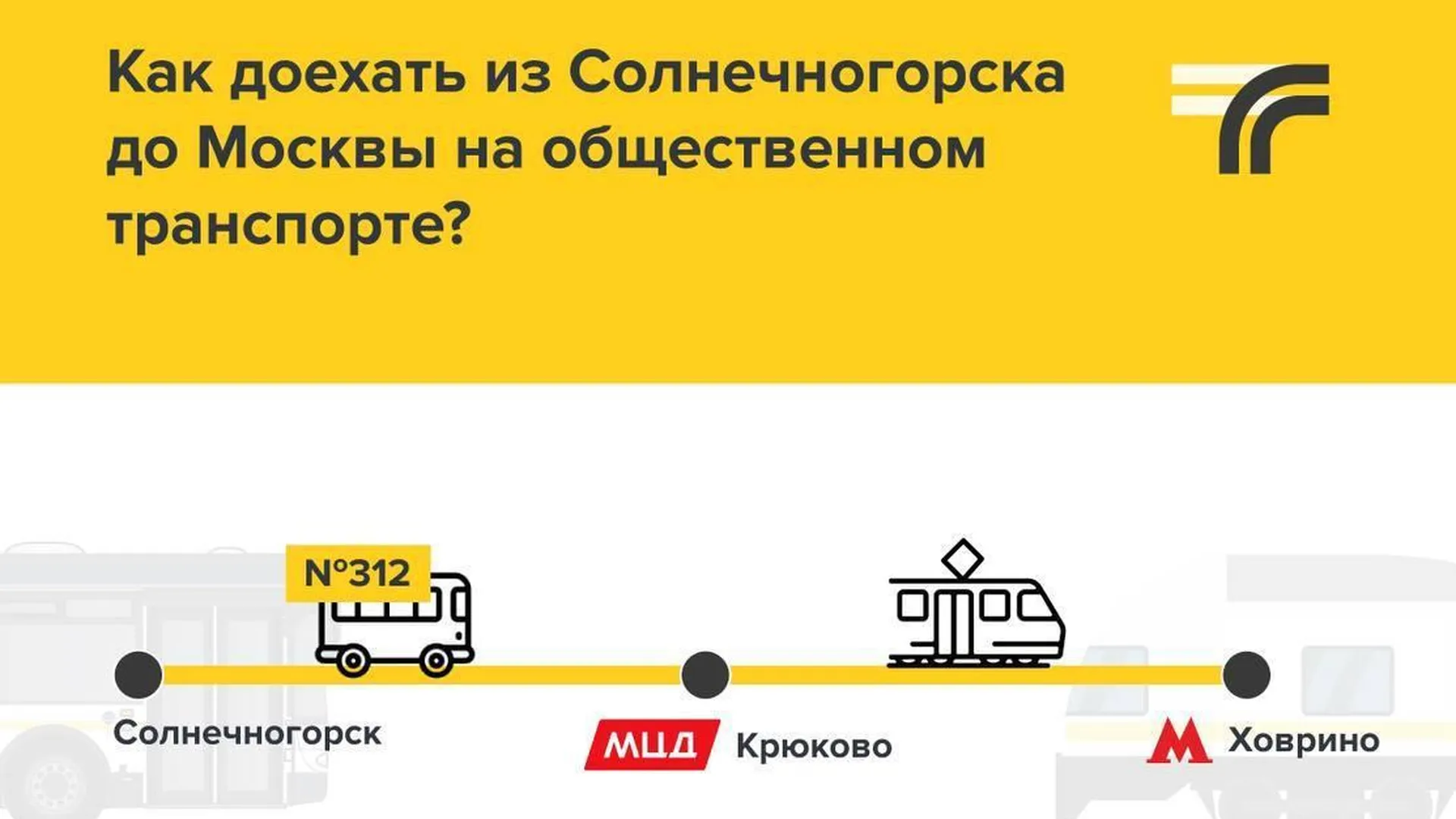 В Солнечногорске на маршруте № 312 до МЦД Крюково увеличат количество автобусов