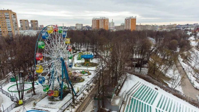 Парк культуры и отдыха имени Талалихина в Подольске благоустроили в 2023 г