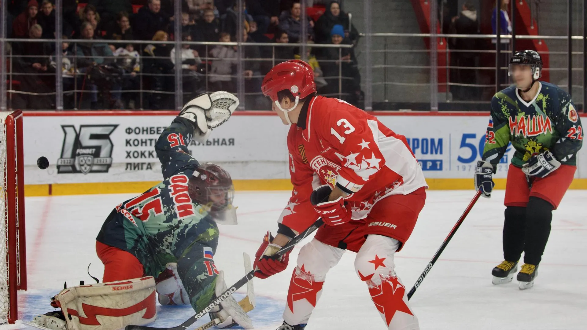 «Легенды хоккея» 4 марта проведут седьмую игру сезона с любительской командой Щелкова