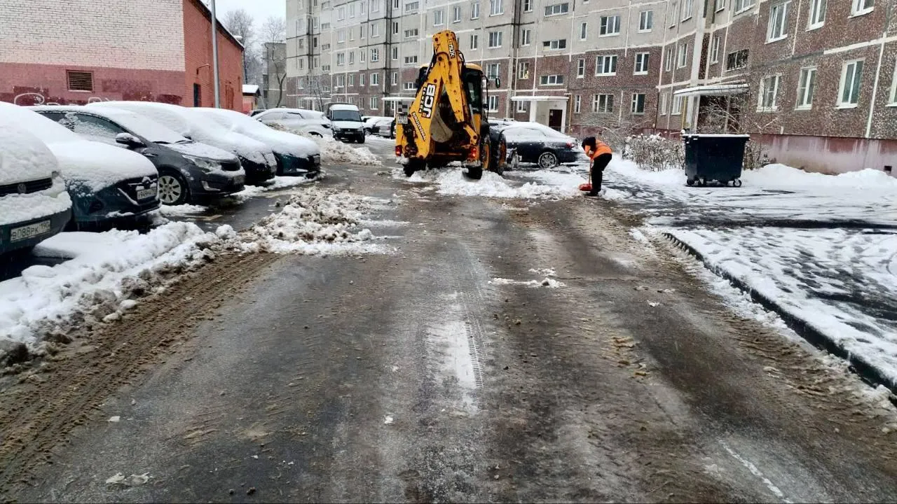 Свыше 15 тыс территорий очистили от снега в Подмосковье на прошлой неделе