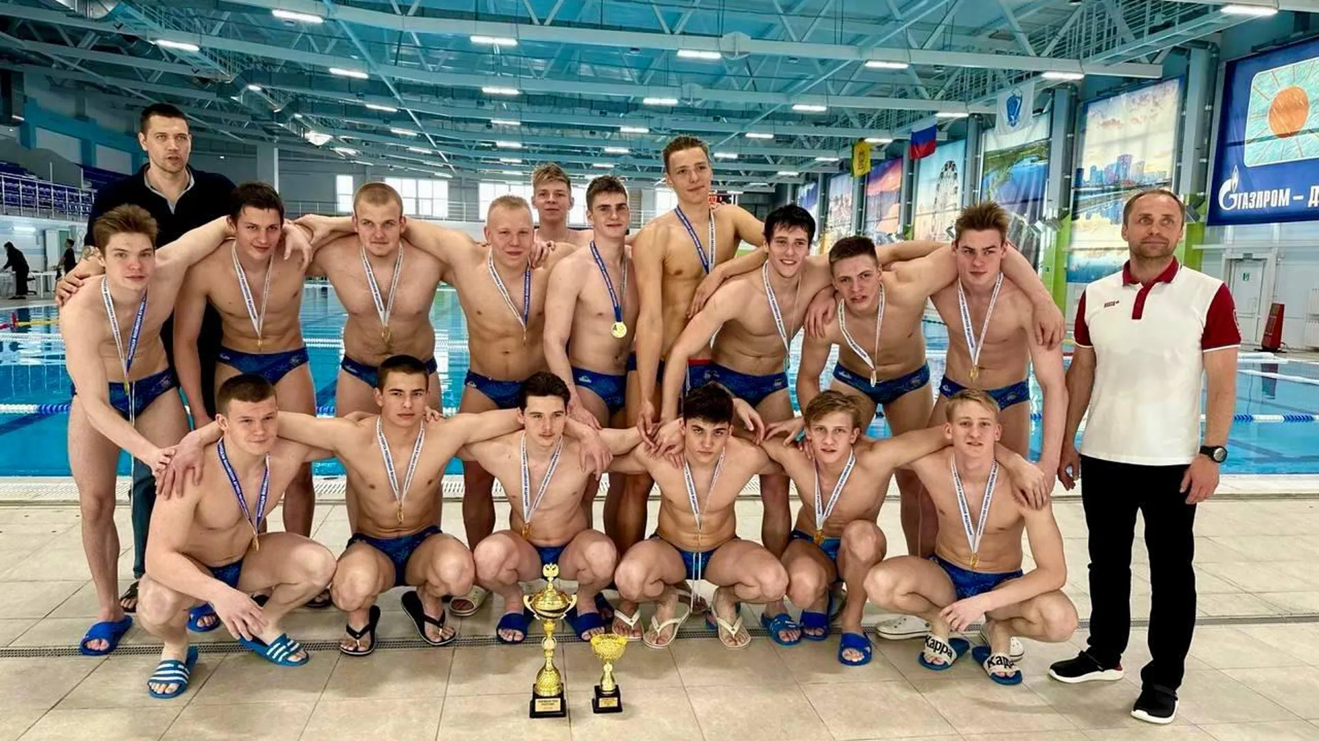 Сборная Подмосковья по водному поло выиграла Первенство России среди юниоров