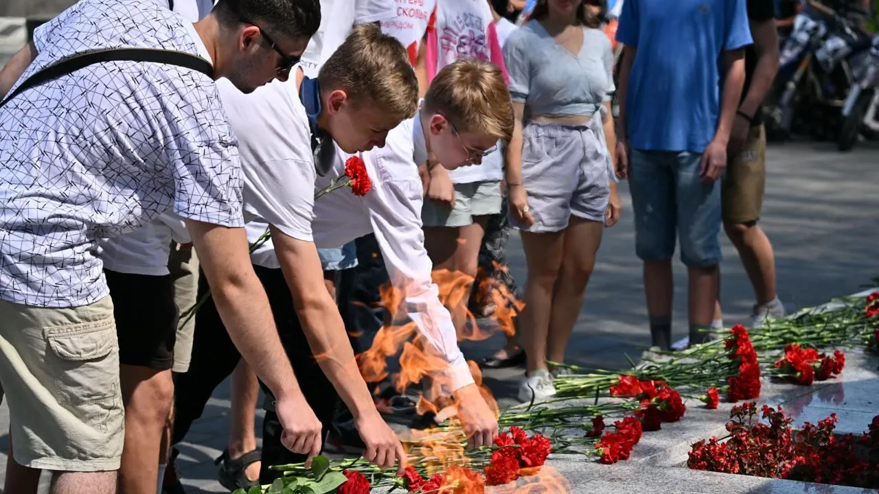 В Подмосковье встретили участников велопробега «Из Сталинграда в Ленинград»