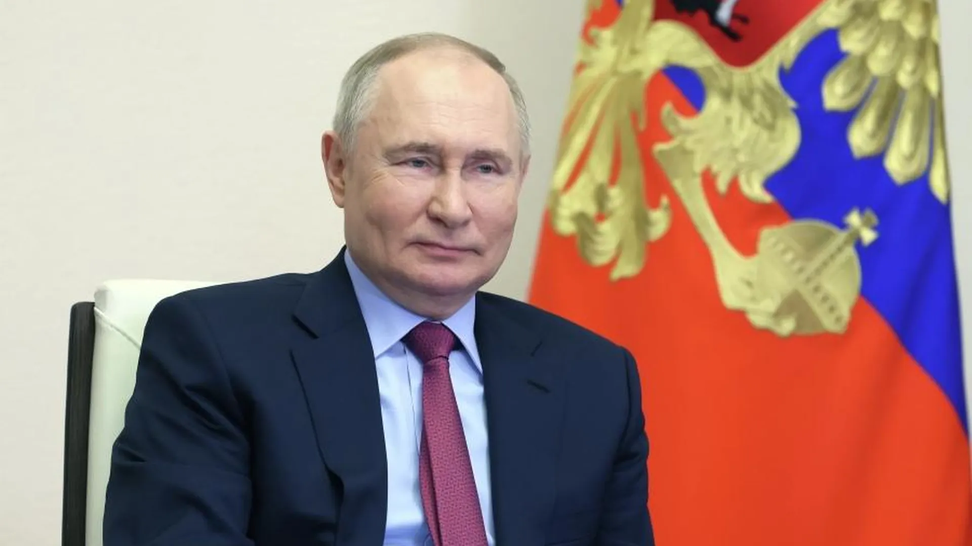 Путин получил 87,33% голосов после обработки 99,52% протоколов выборов