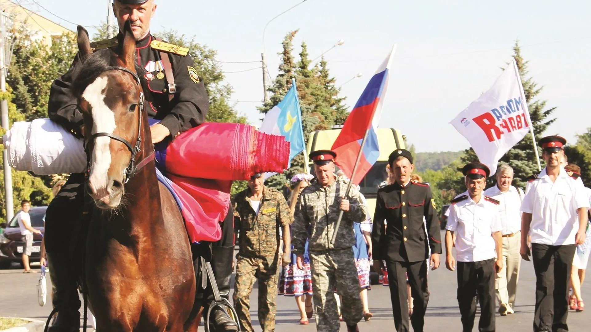 Казаки Подольска примут участие в конном пробеге, который пройдет с 10 по 12 ноября