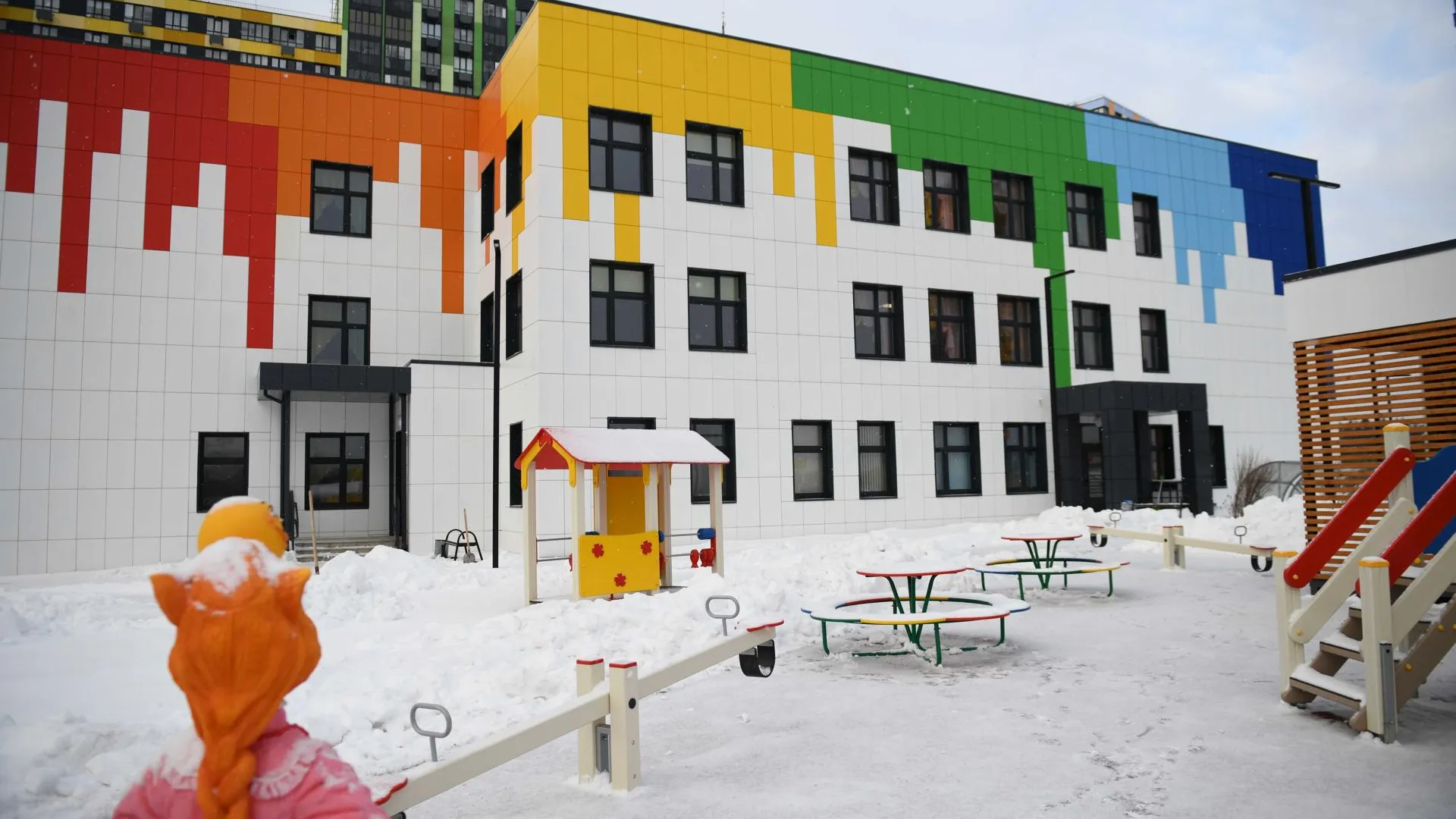 В подмосковных Химках открыли новый детский сад на 190 мест