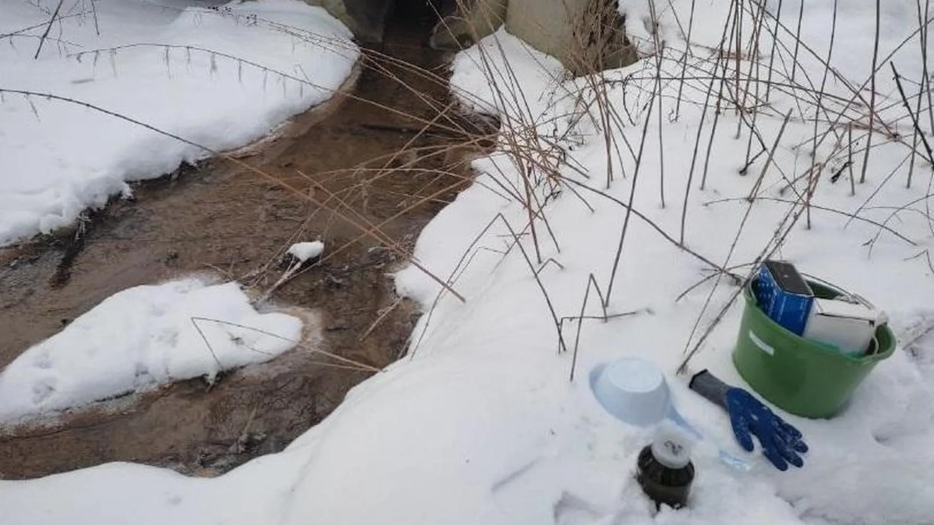 Расчет ущерба, причиненного реке Гвоздянке Ленинского округа, проводят в Подмосковье