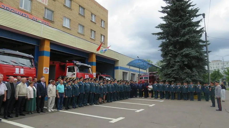 Торжественные мероприятия в честь 95‑летия Госпожнадзора прошли в Мытищах