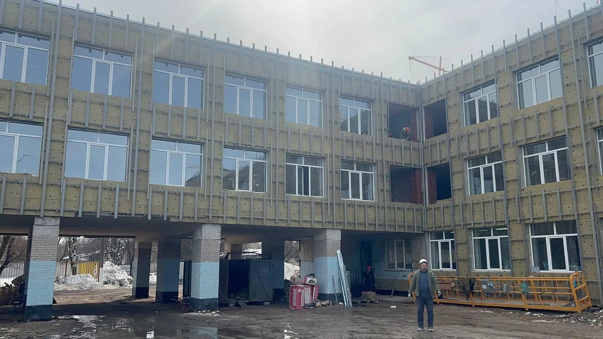 В Щелкове завершаются демонтажные работы в здании школы № 13