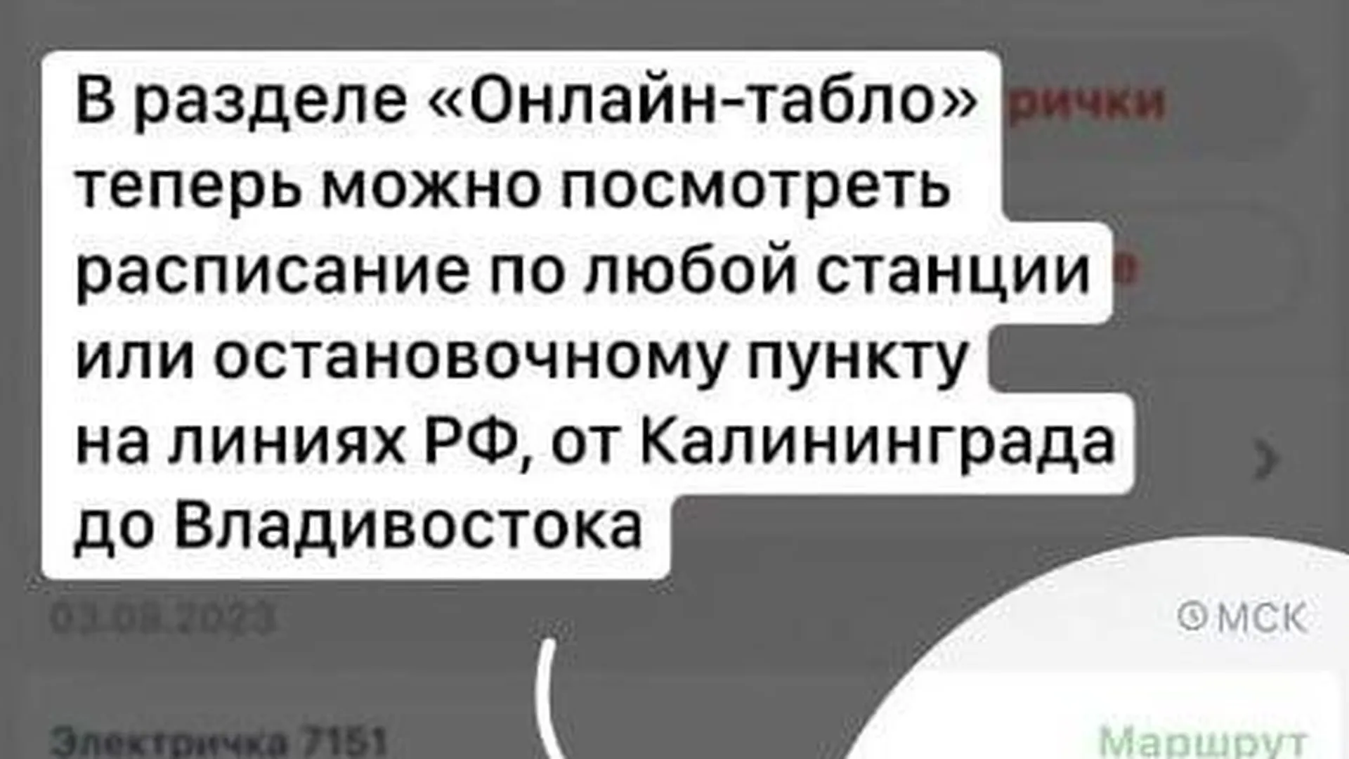 Билеты на электрички ЦППК и МТППК можно теперь активировать в приложении  «РЖД Пассажирам» | РИАМО