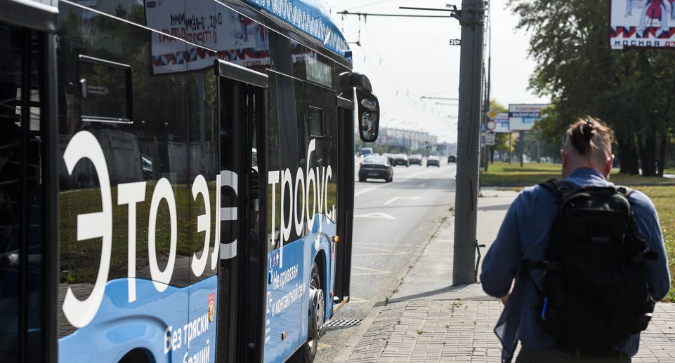 Электробусы Москвы перевезли около 500 млн пассажиров с 2018 года