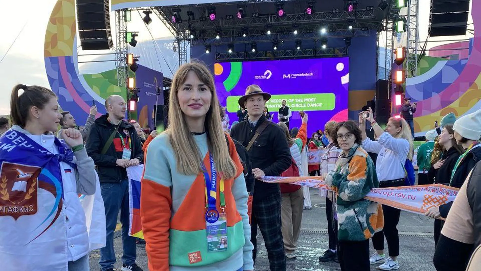 Ирина Зунтова из Подмосковья стала участницей многонационального хоровода в Сочи