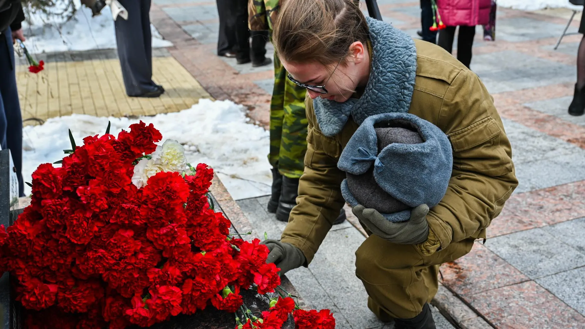 В Ленинском округе прошел митинг к 80-летию освобождения узников фашистских концлагерей