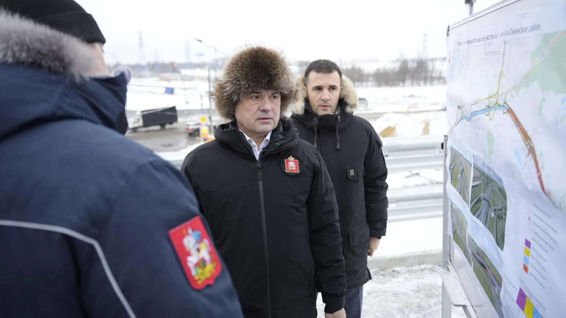 Воробьев: в Подмосковье запустили разворотную эстакаду между «Каширкой» и А-105
