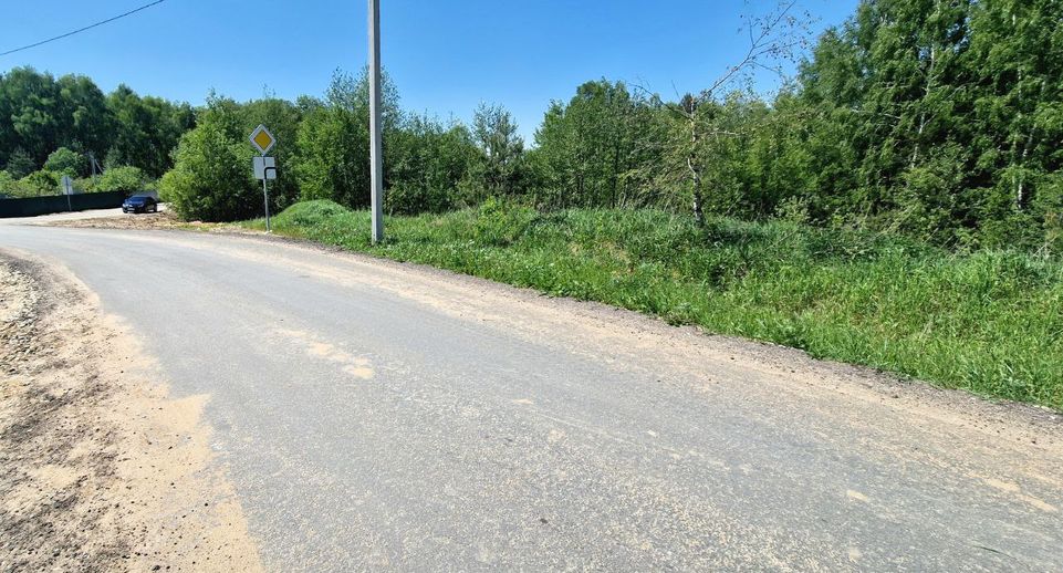 Мособлконтроль проверил капремонт дороги в деревне Михали Егорьевска