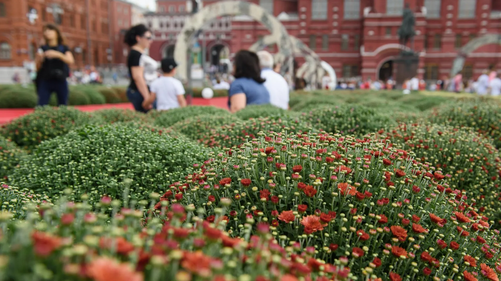 Открытие фестиваля «Цветочный джем» в Москве