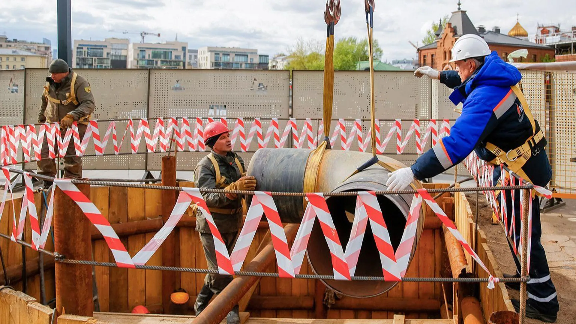 В Москве завершили реконструкцию Голутвинского газопровода-дюкера
