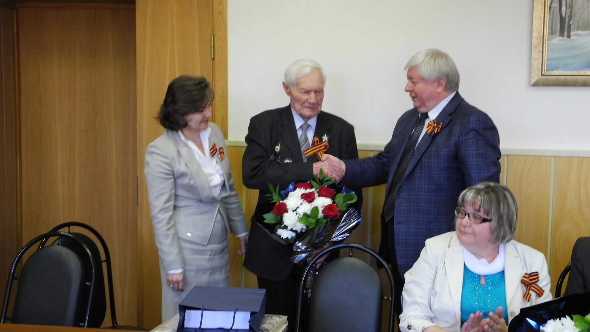 Два ветерана ВОВ получили квартиры в Красногорске