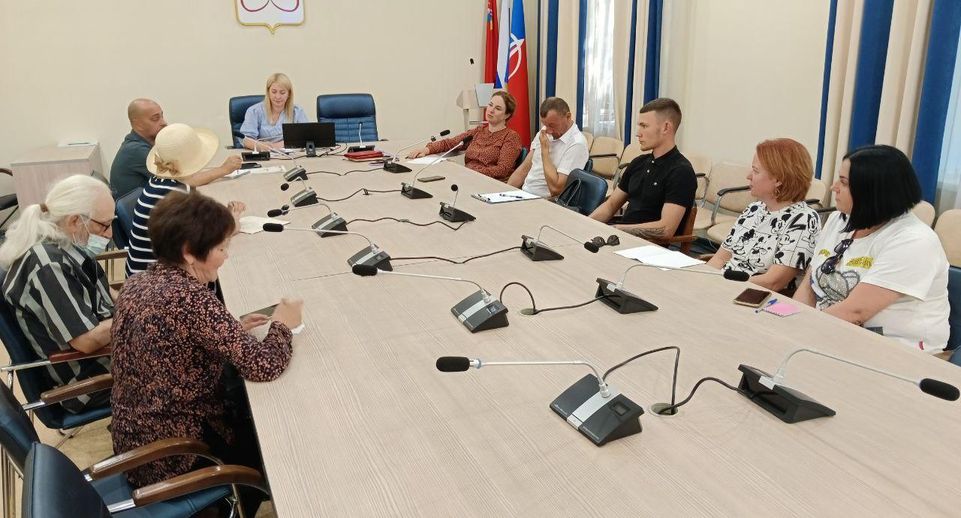 В Щелкове состоялась встреча с жителями Дальнего Воронка